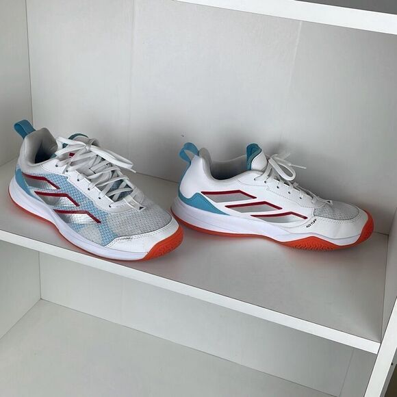 Adidas Ava Flash Pickleball Tennis Shoes Women’s 8 - Picture 1 of 9